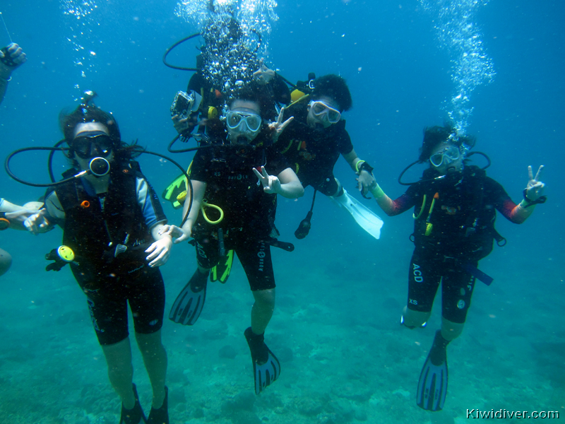 PADI Open Water Certification course kiwidivers phuket thailand